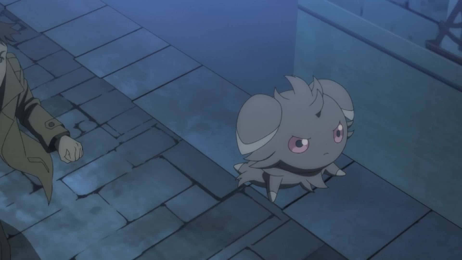 Floating Gray Espurr Background