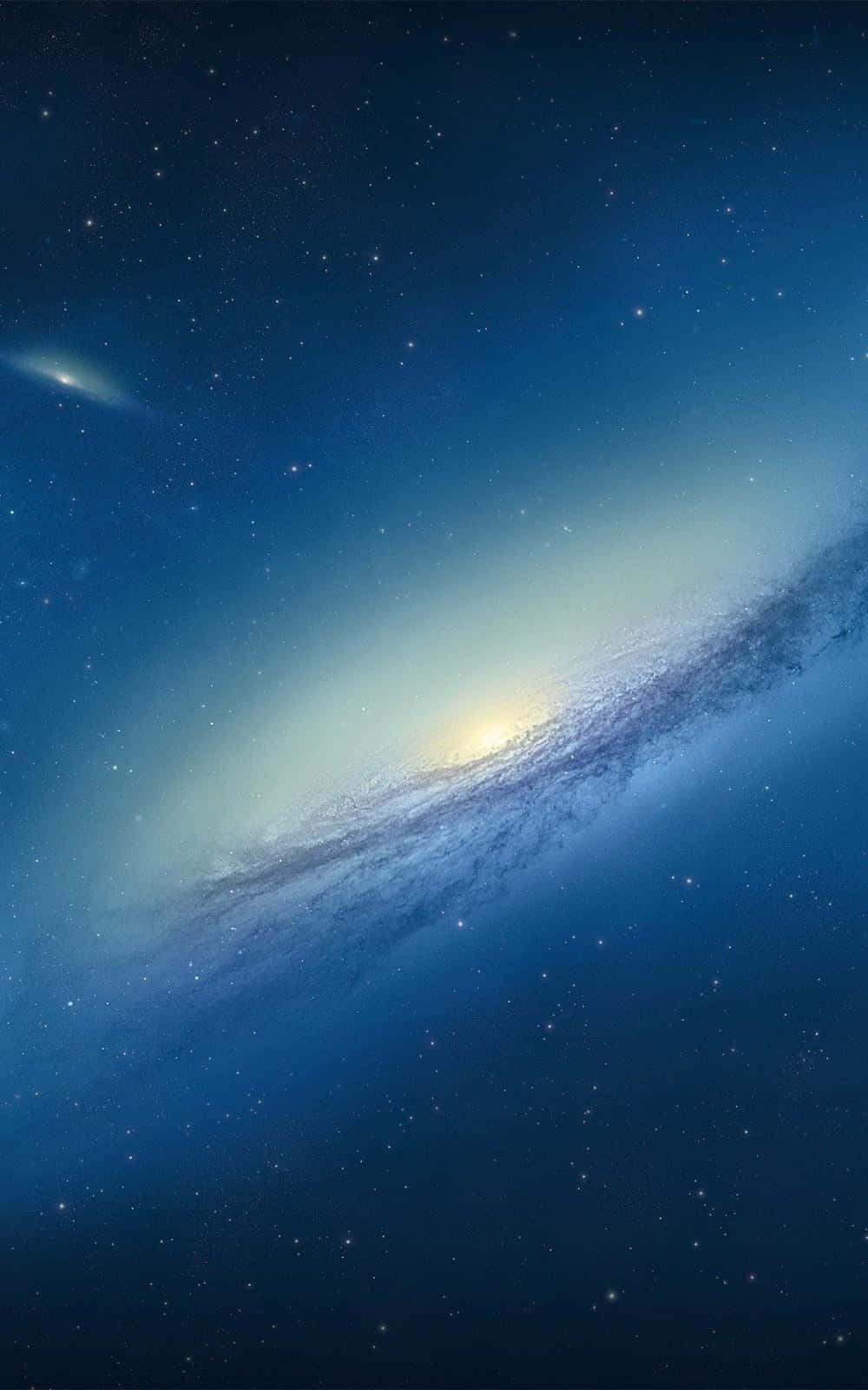 Floating In Android Space Background
