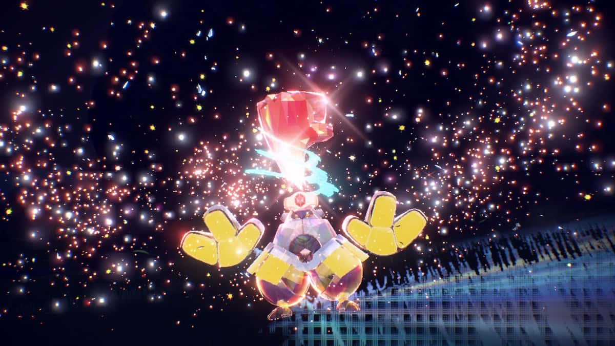 Floating Iron Hands Background