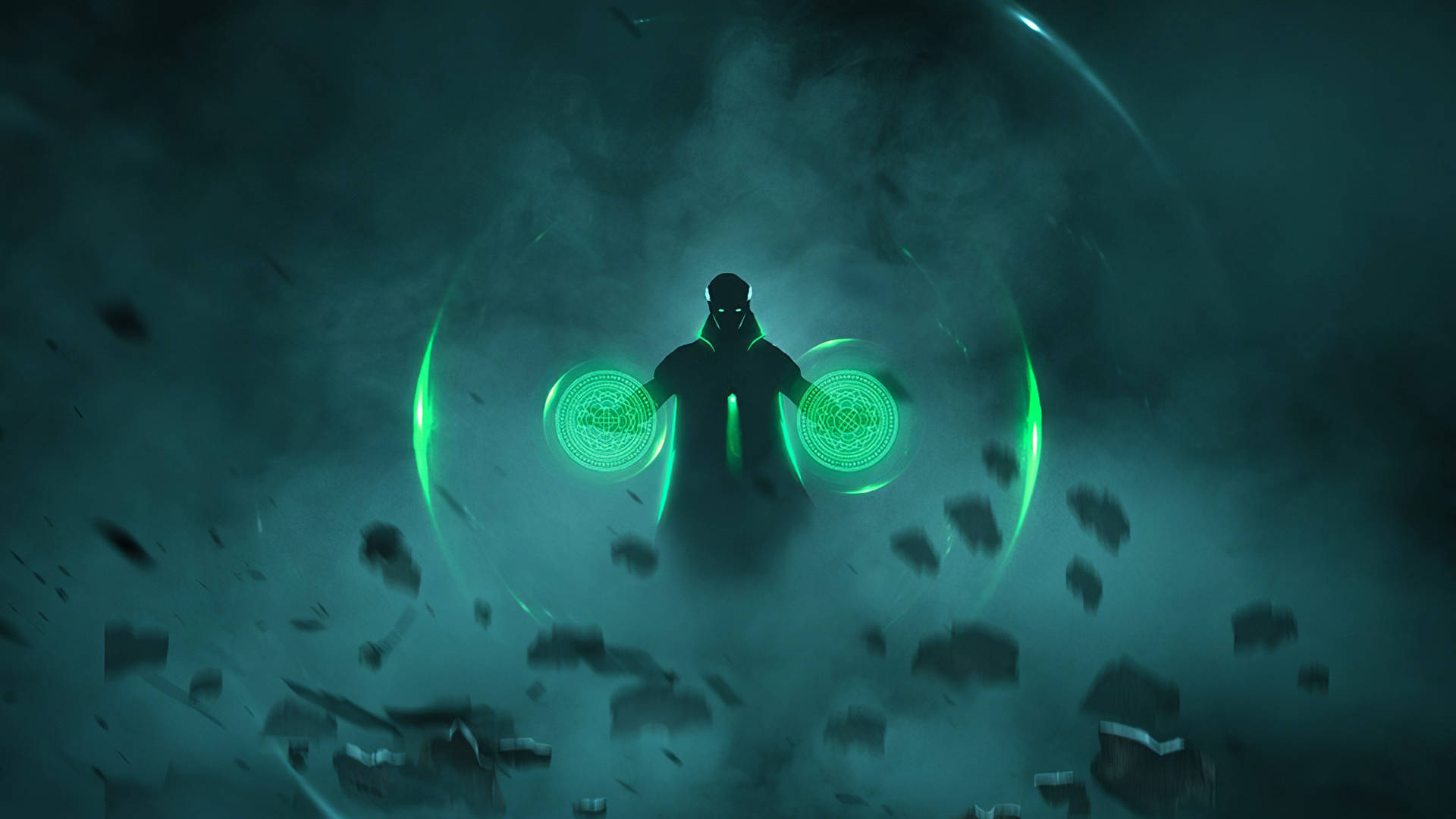 Floating Rocks Superhero Doctor Strange Background