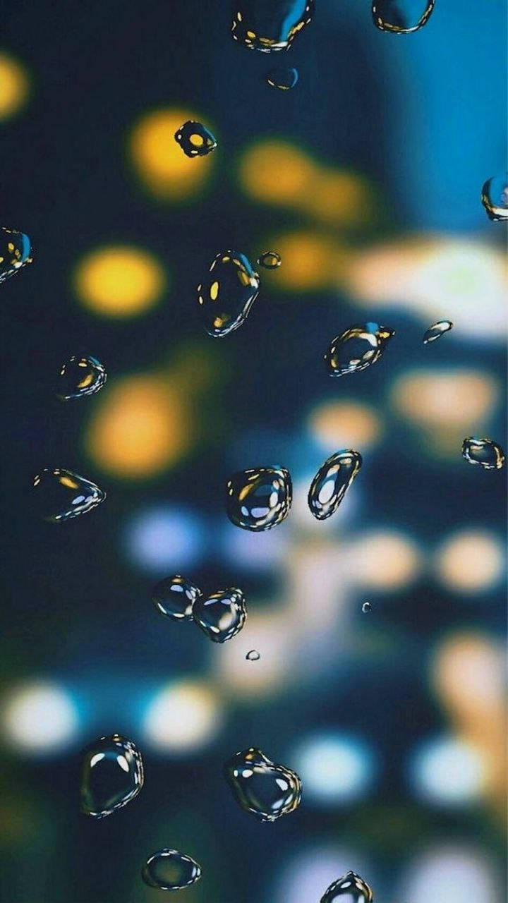 Floating Water Droplets Original Iphone 7 Background