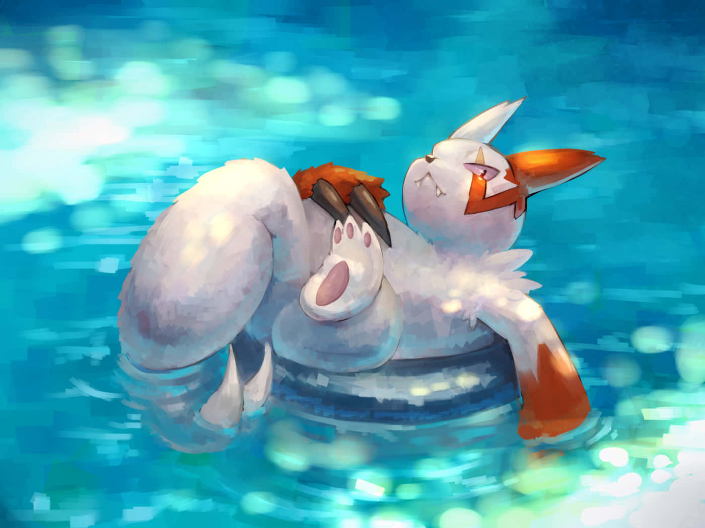 Floating Zangoose