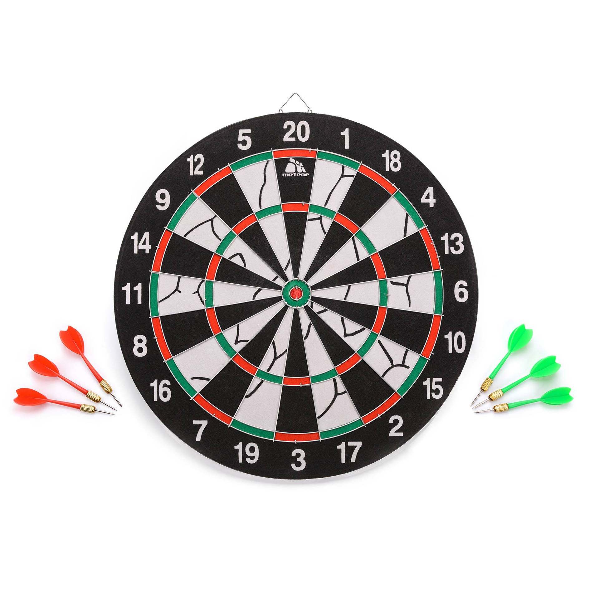 Flocked Dartboard Game Set Darts Background