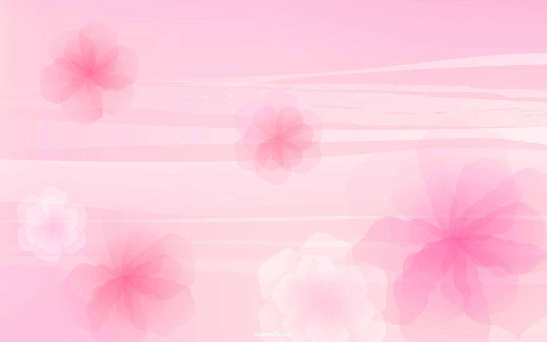 Floral Aesthetic Background Design