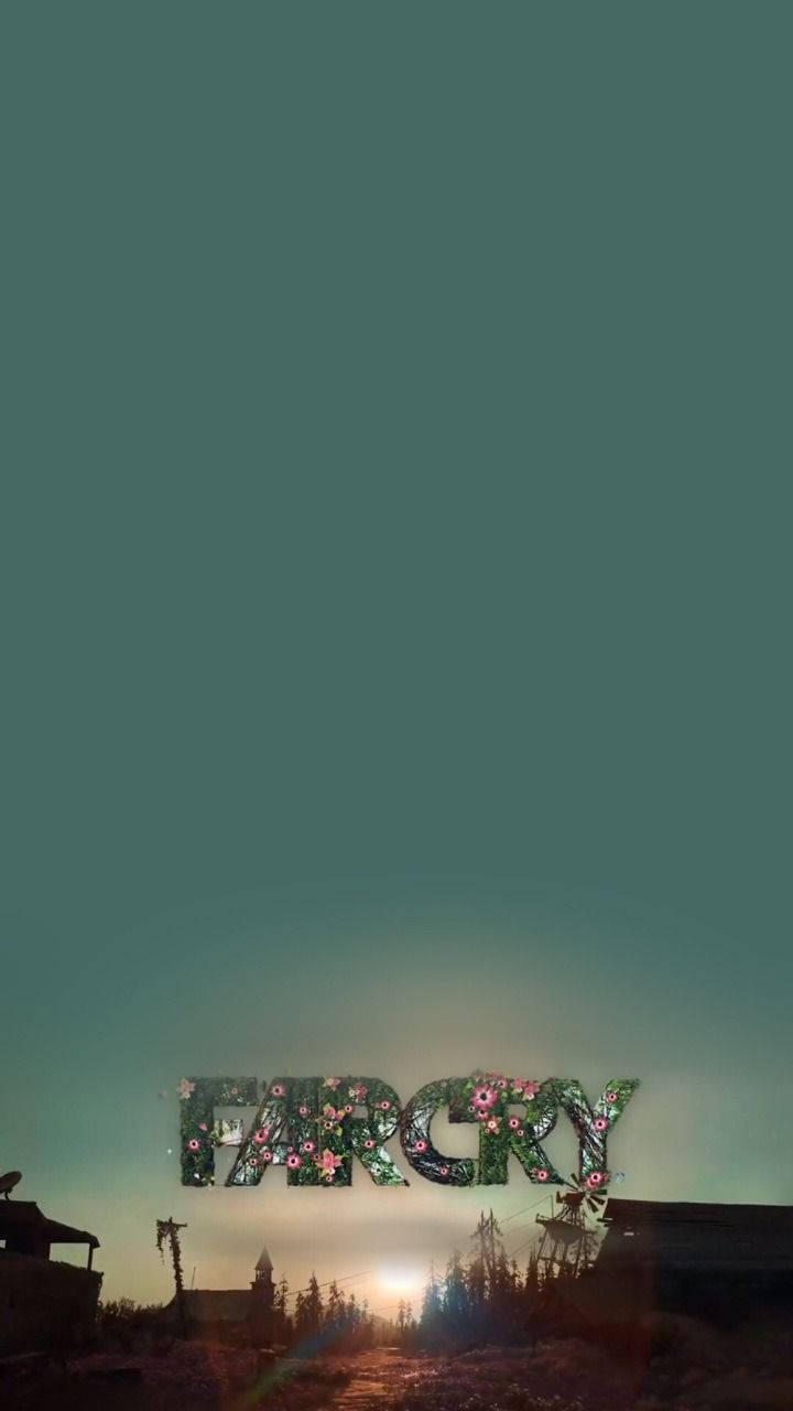 Floral Logo Far Cry Iphone Background