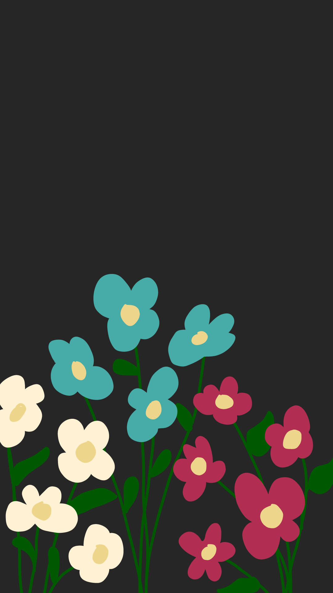 Floral Minimalist Art Phone