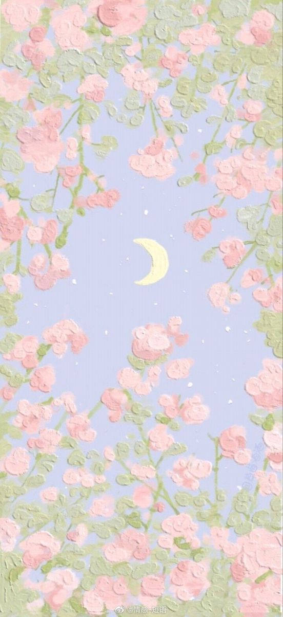 Floral Pink Vintage Aesthetic