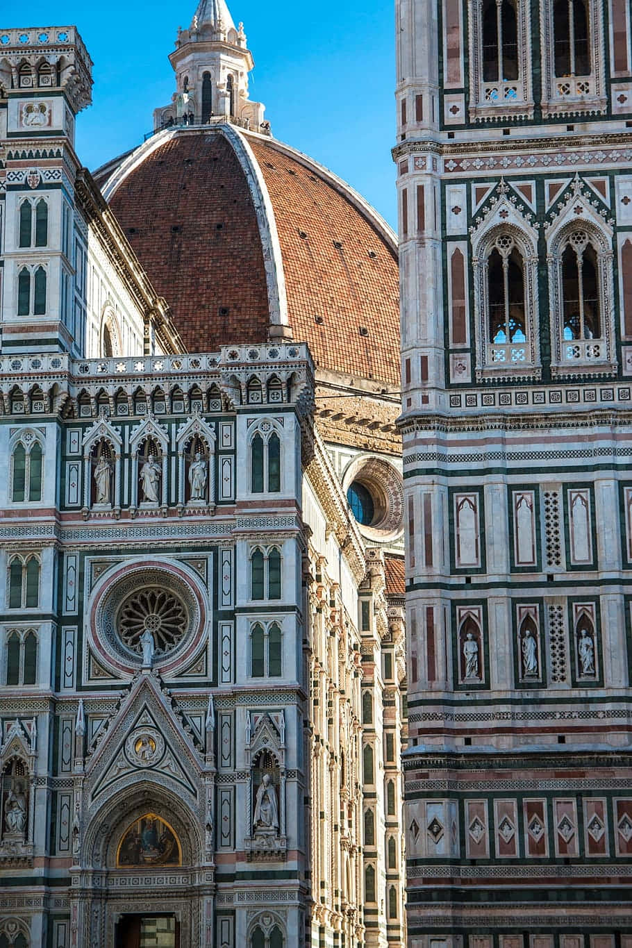 Florence Cathedral Gothic Architecture Italy Background