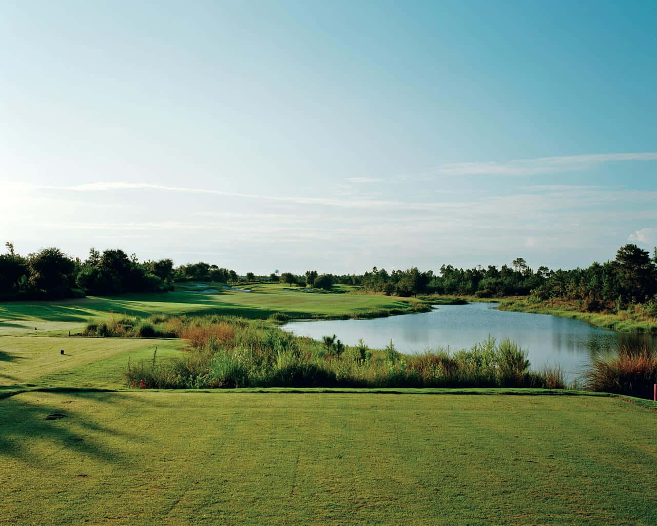 Florida - A Golfer's Paradise Background