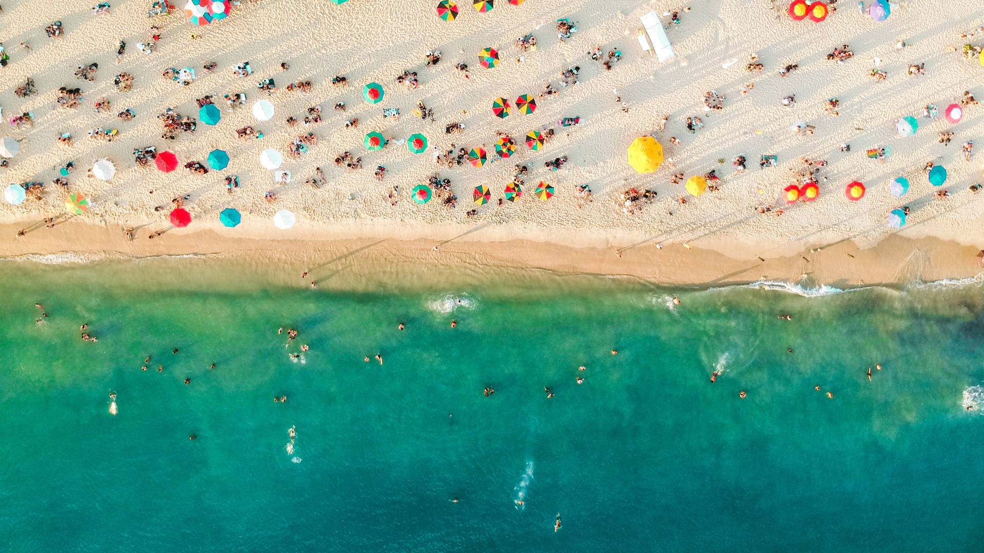 Florida Beach Aerial Background