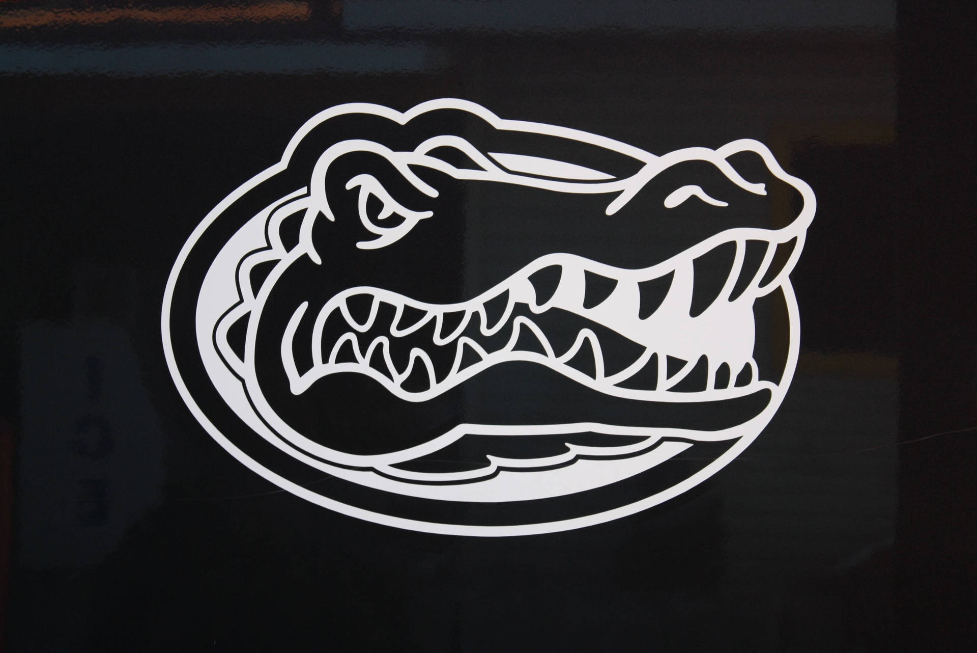 Florida Gators Dark Logo Background