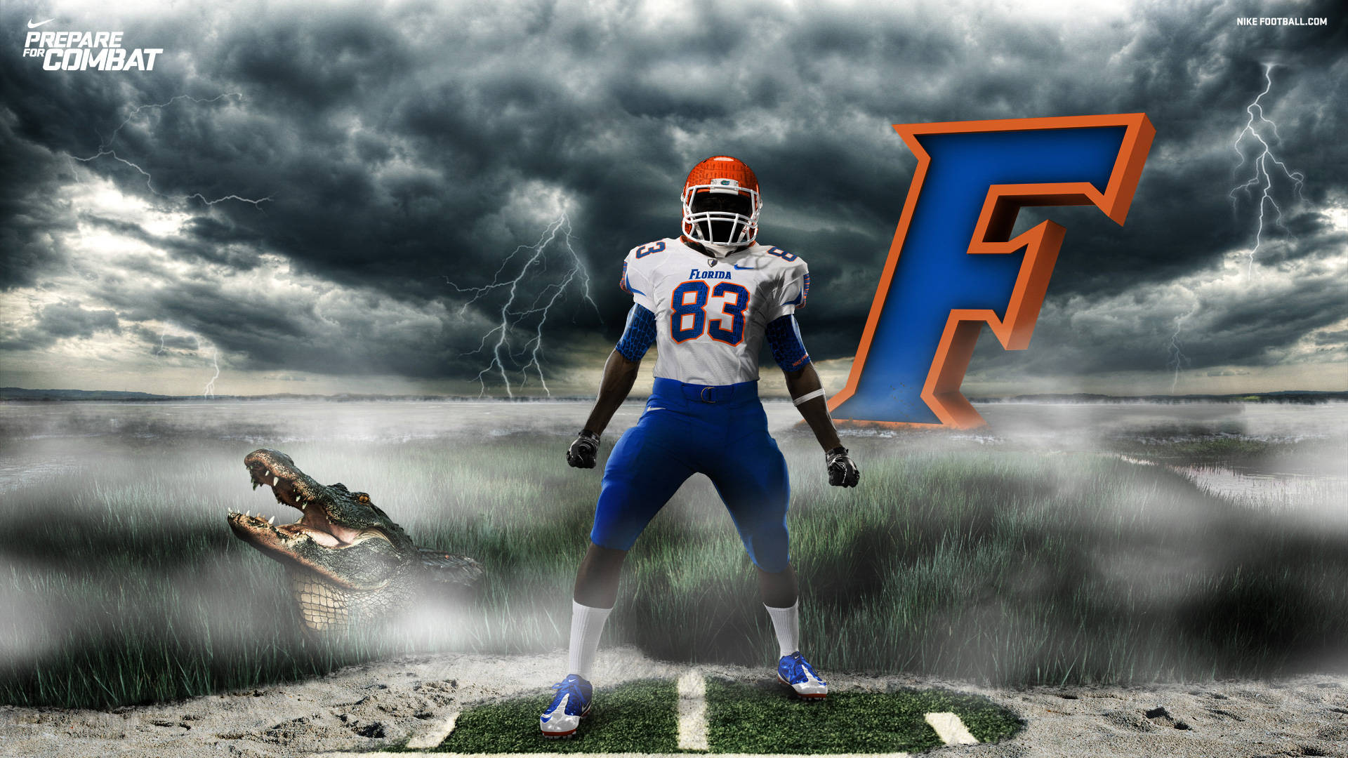 Florida Gators Nike Pro-combat Background