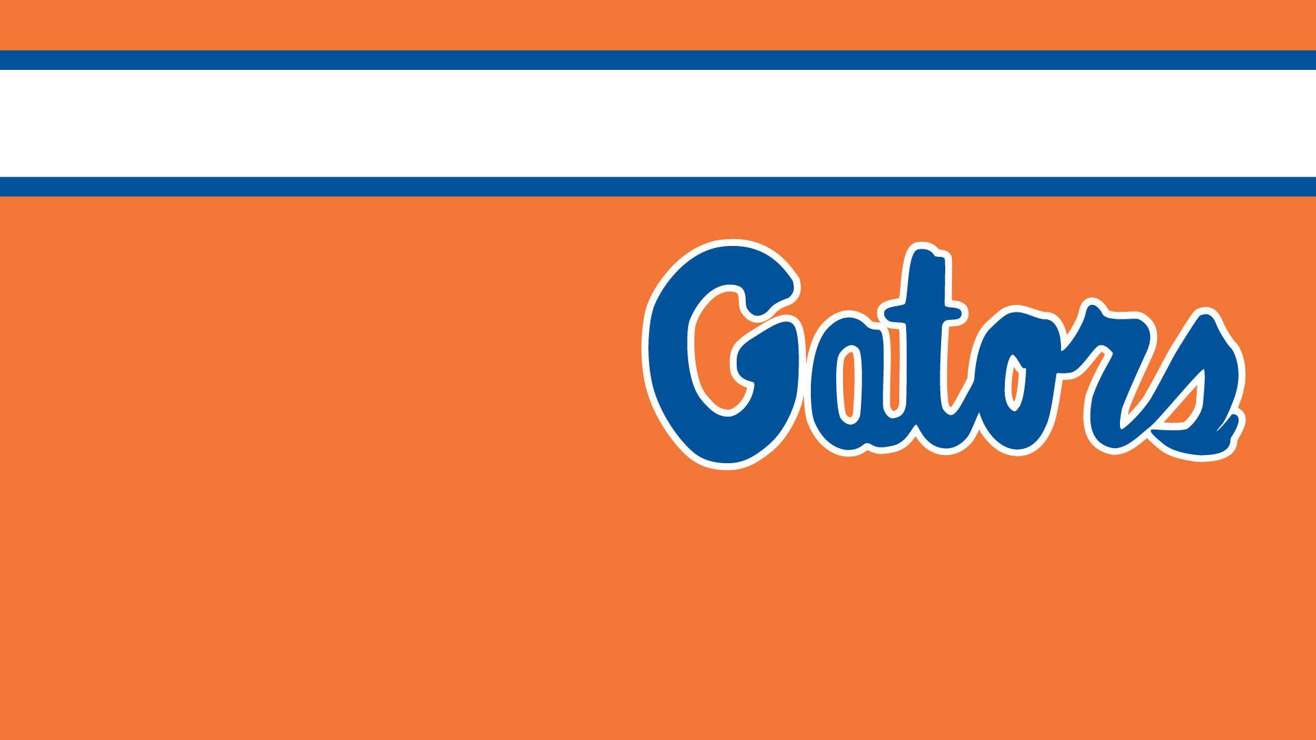 Florida Gators Sweet Orange Background