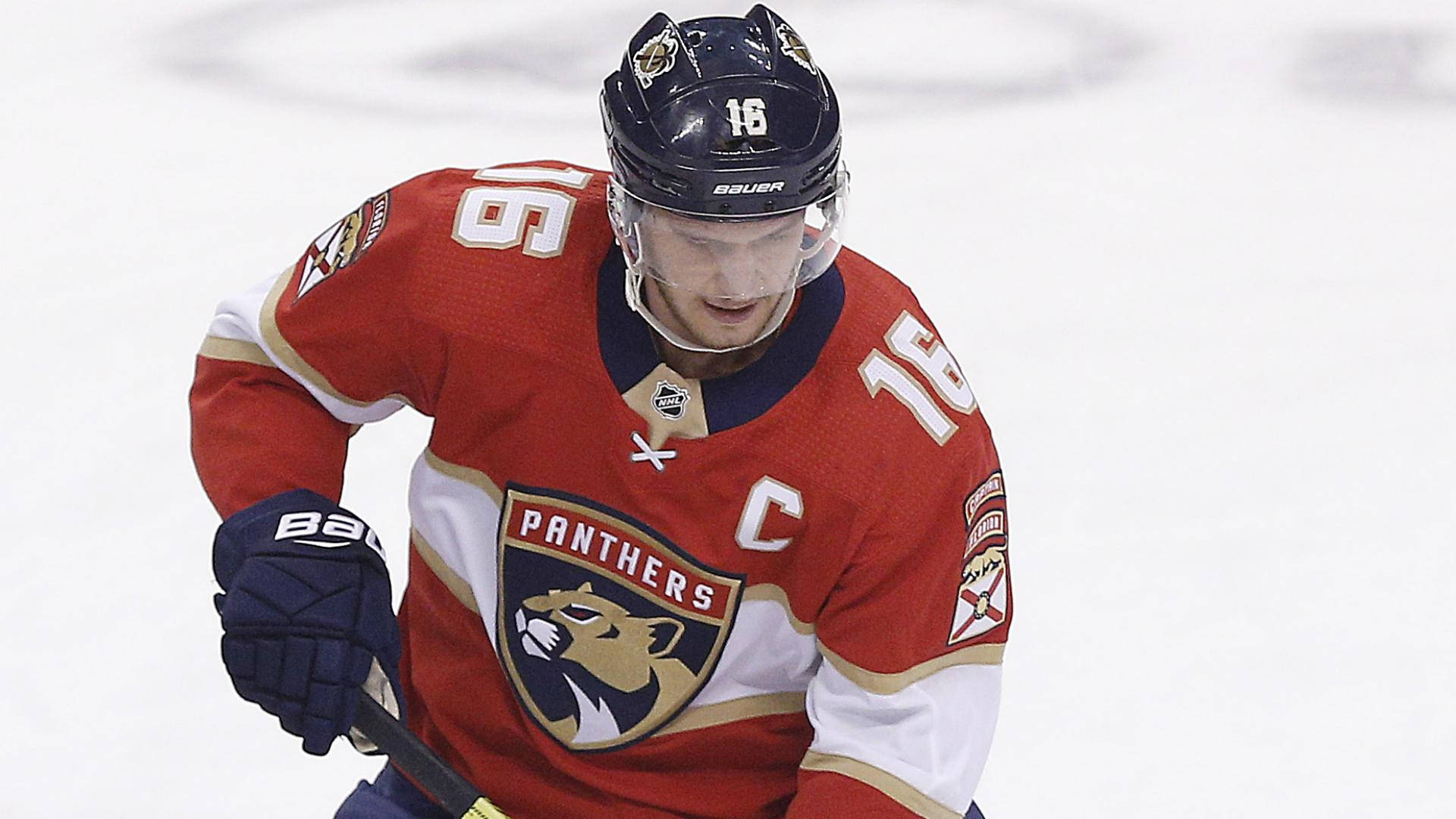 Florida Panthers Captain Aleksander Barkov Vs Ottawa Senators Background