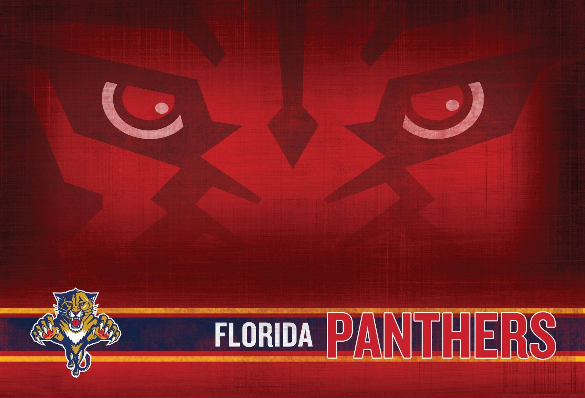 Florida Panthers Red Banner Background