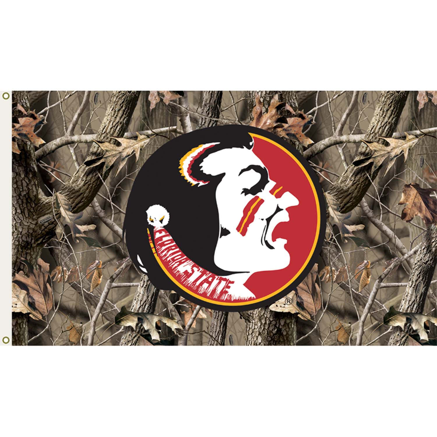 Florida State Seminoles Camo Flag Background