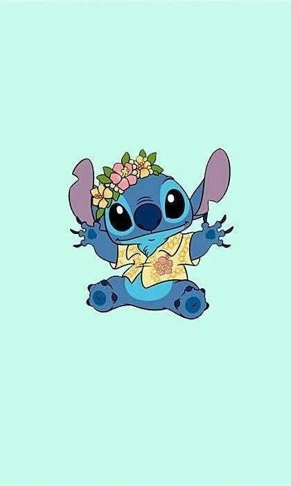 Flower Crown Stitch Aesthetic Background