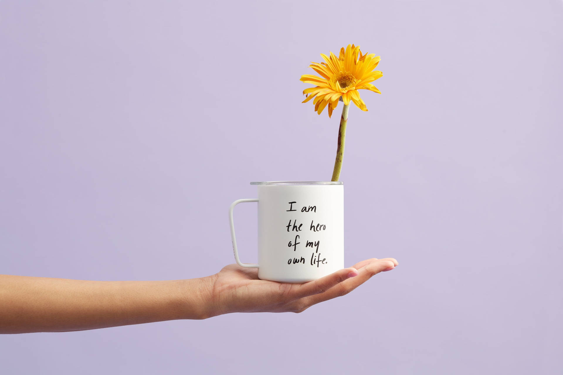 Flower In Cup Affirmation