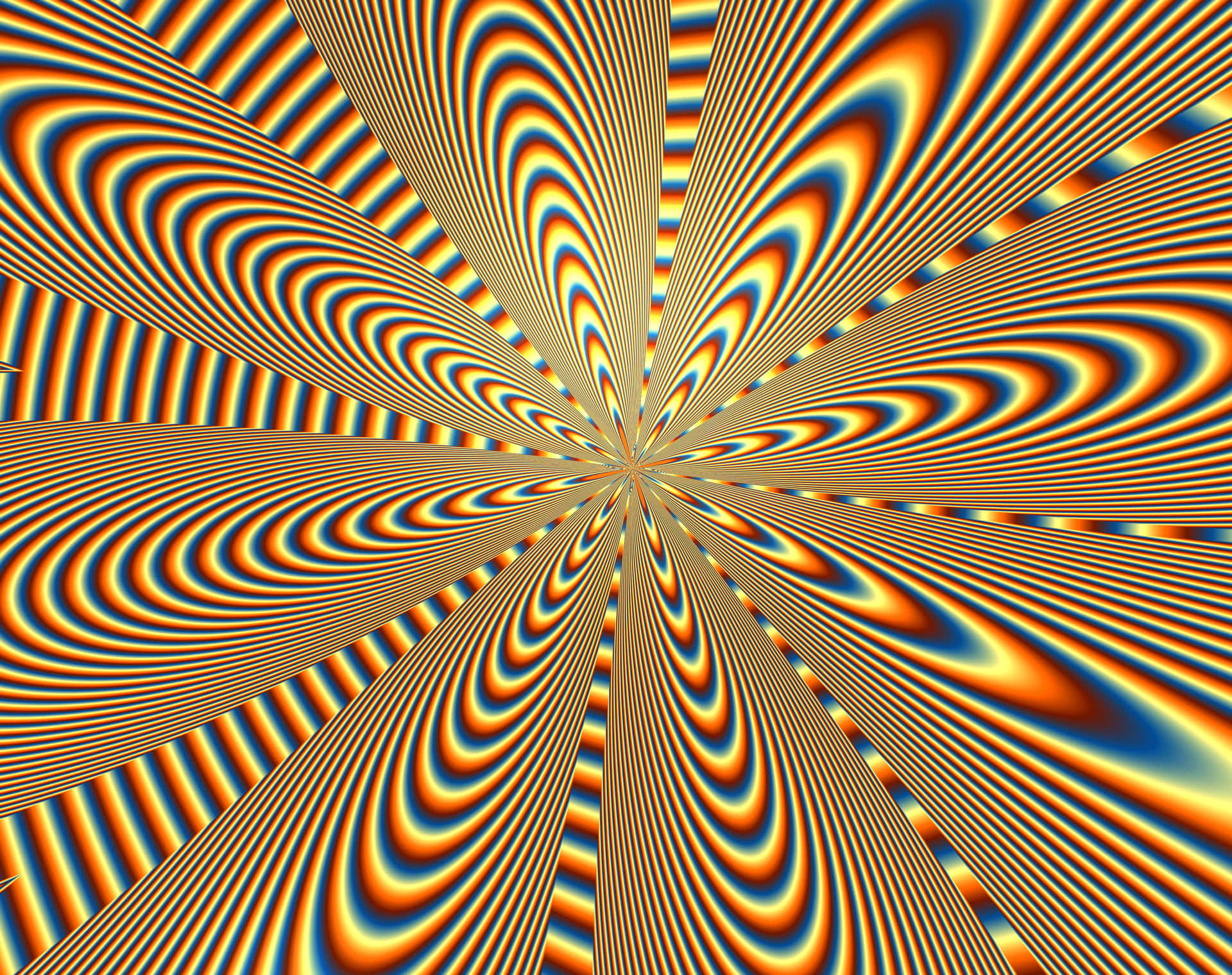 Flower-like Cool Optical Illusions Background