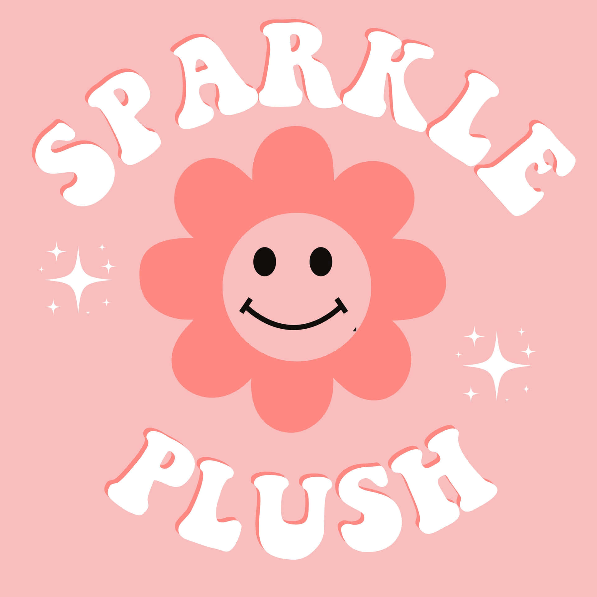 Flower Pink Pfp Sparkle Plush Background