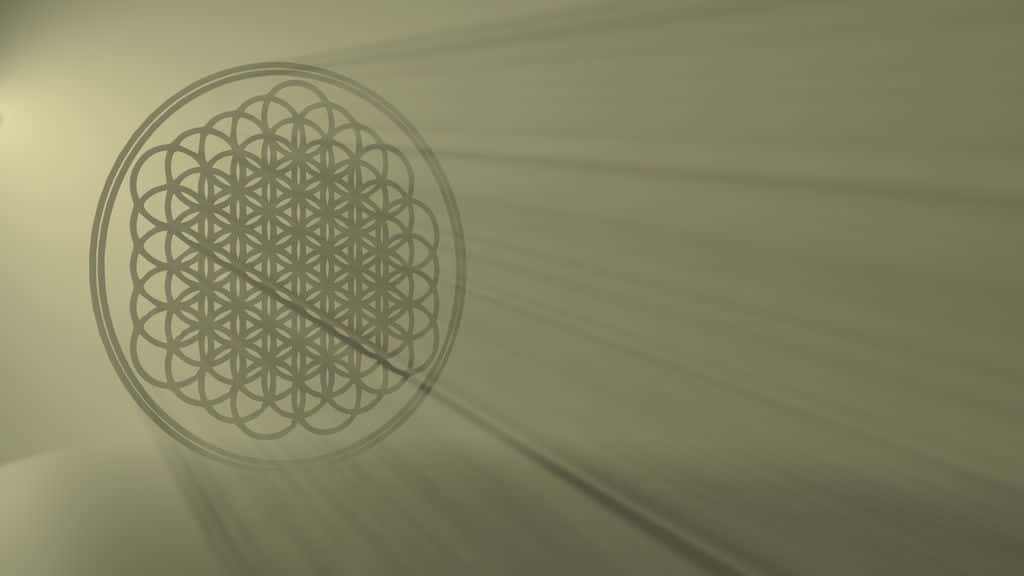 Flowerof Life Shadow Art Background