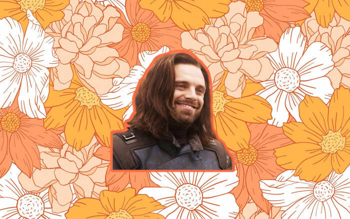 Flowery Smiling Winter Soldier