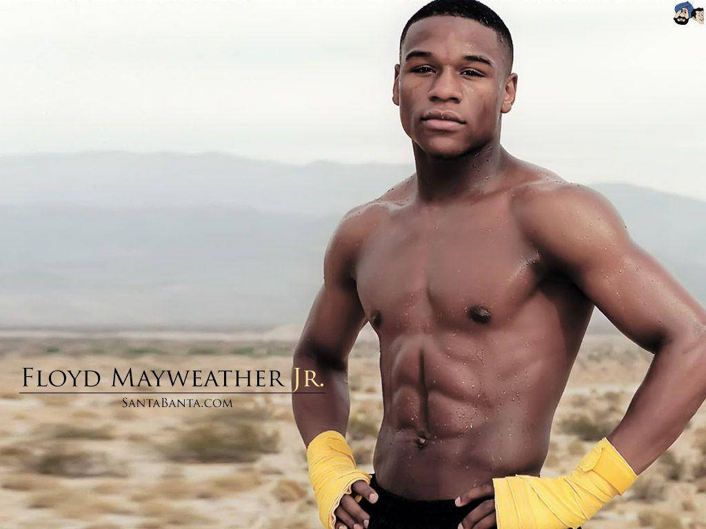 Floyd Mayweather Yellow Boxing Tape Background