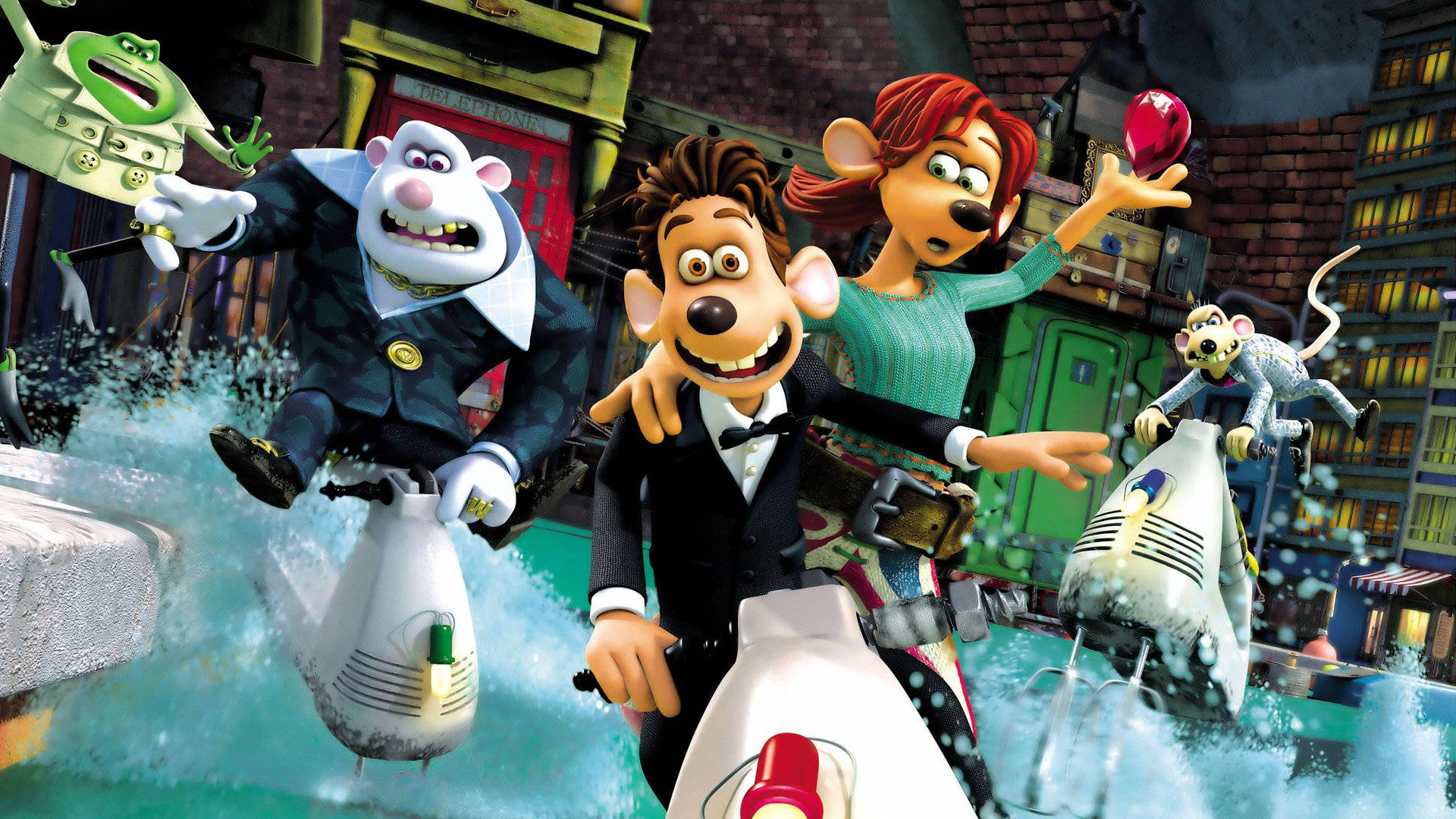 Flushed Away Chase Background