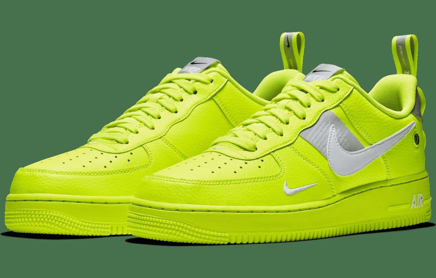 Fly Above The Competition In Nike's Air Force 1s Background