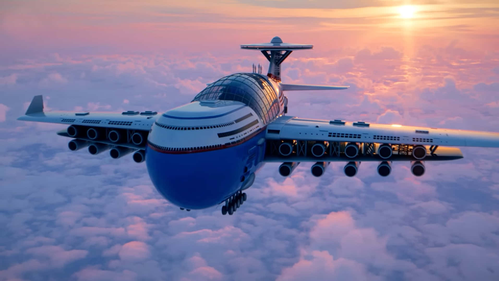Fly Around In Style With A Cool Plane Background