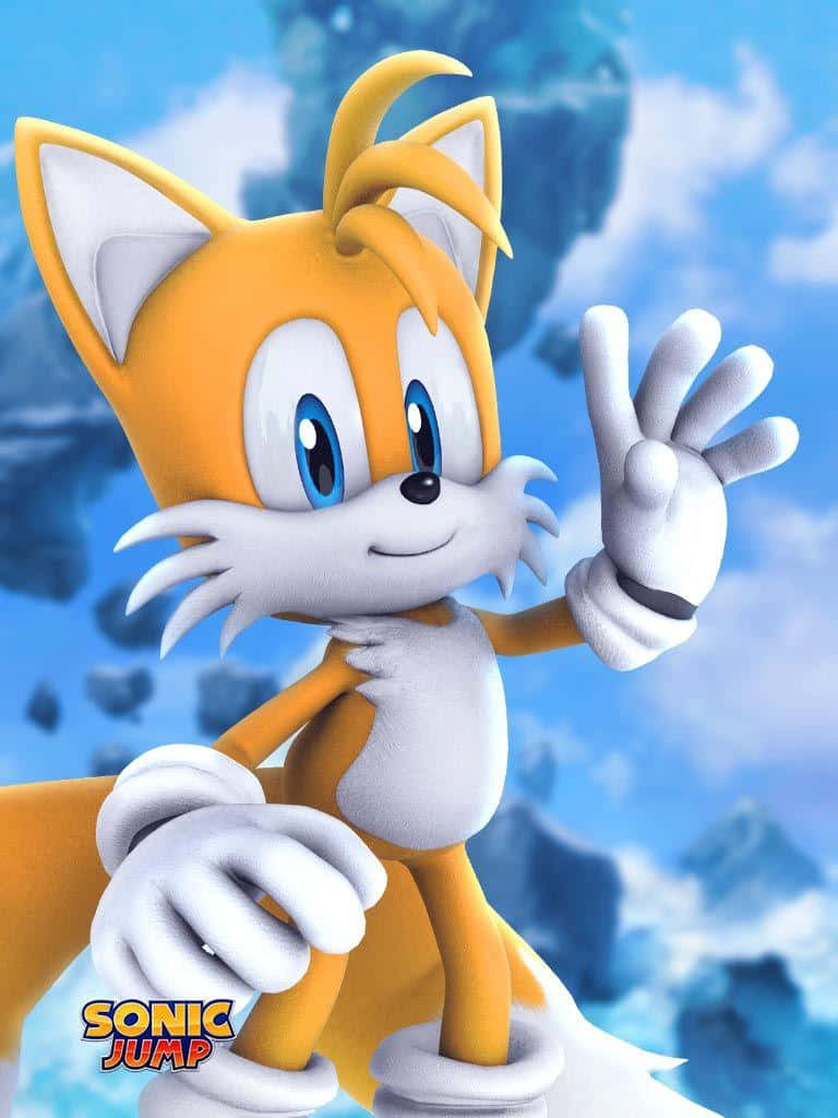 Fly High With Tails Background