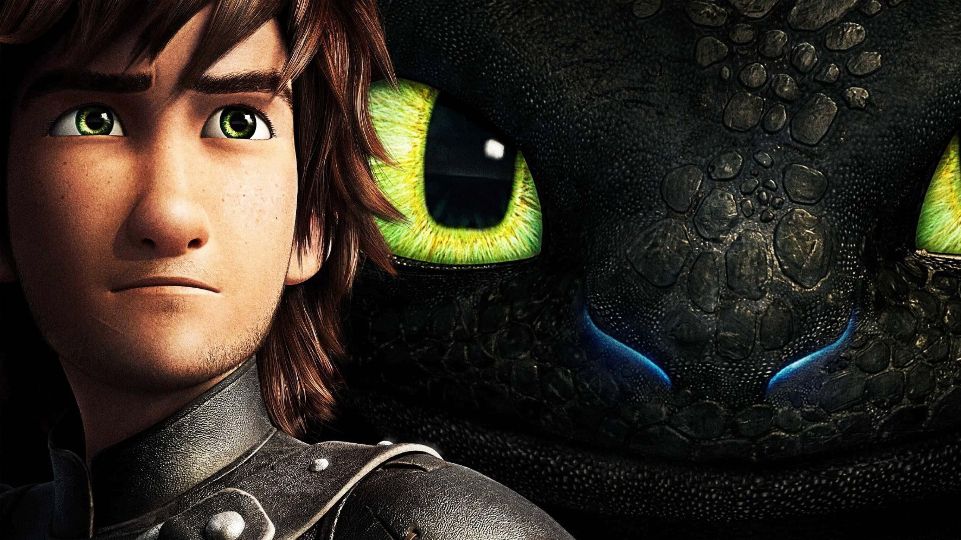 Fly High With The Latest Installment From How To Train Your Dragon Background