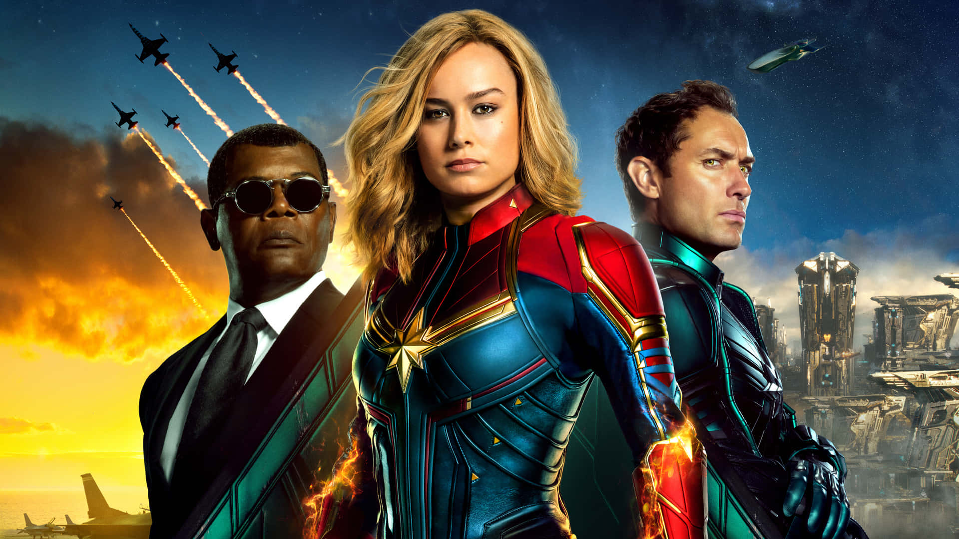 Fly Higher With Captain Marvel In Her New Movie