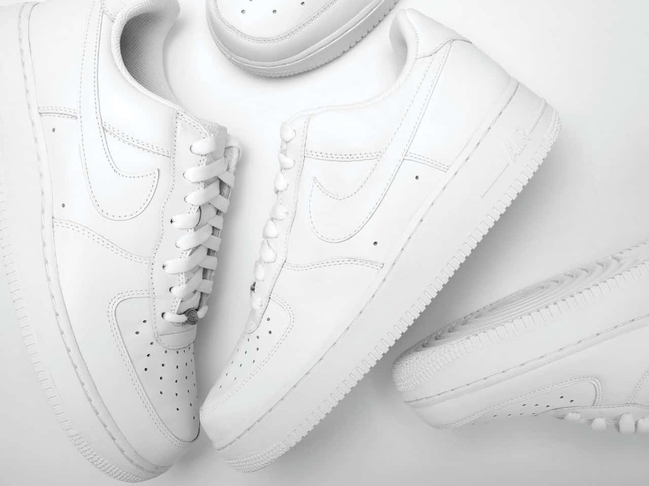 Fly In Style With Nike's Iconic Special Field Air Force 1 Background