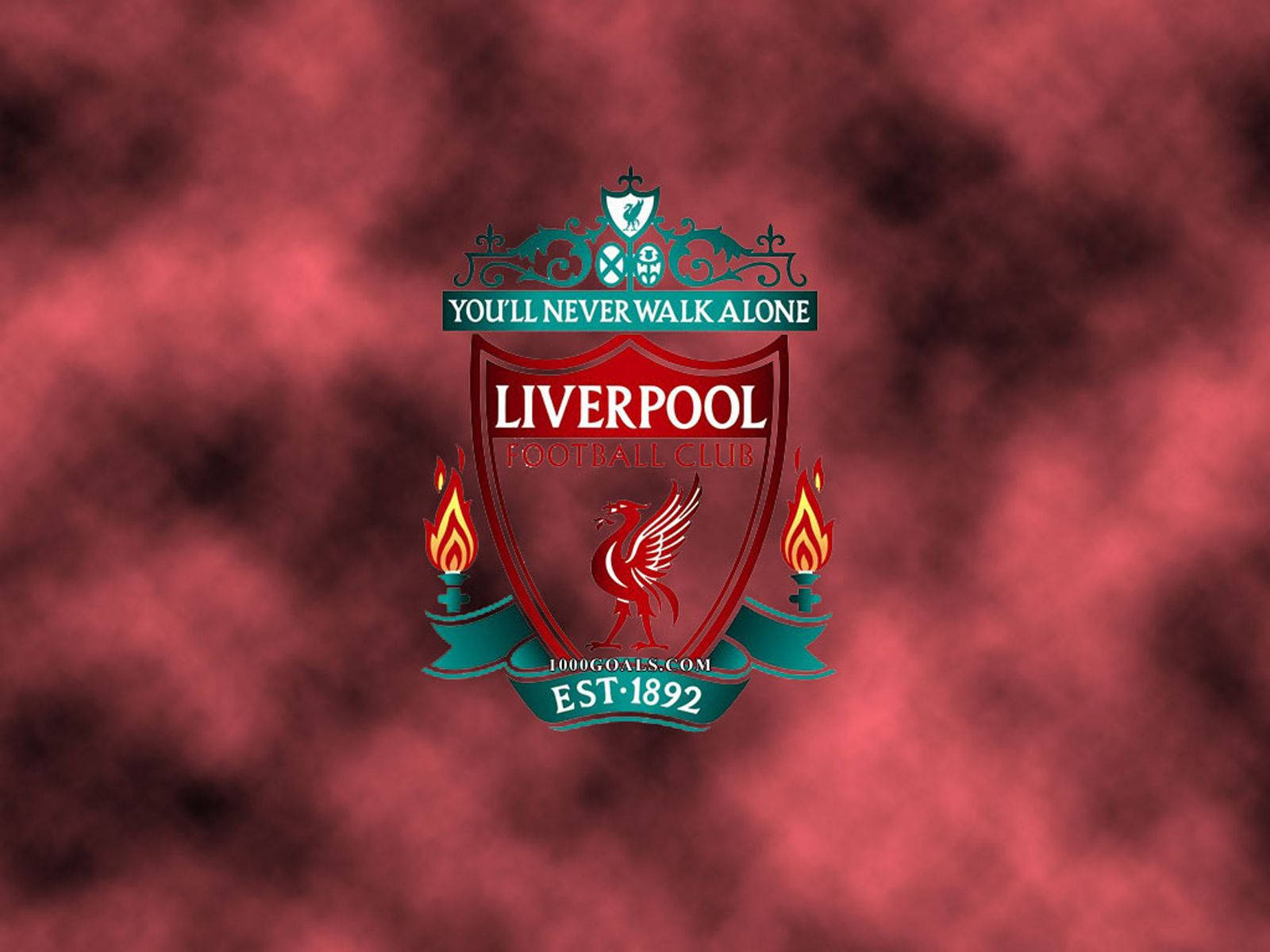 Fly The Red Flag High - Liverpool Fc Logo