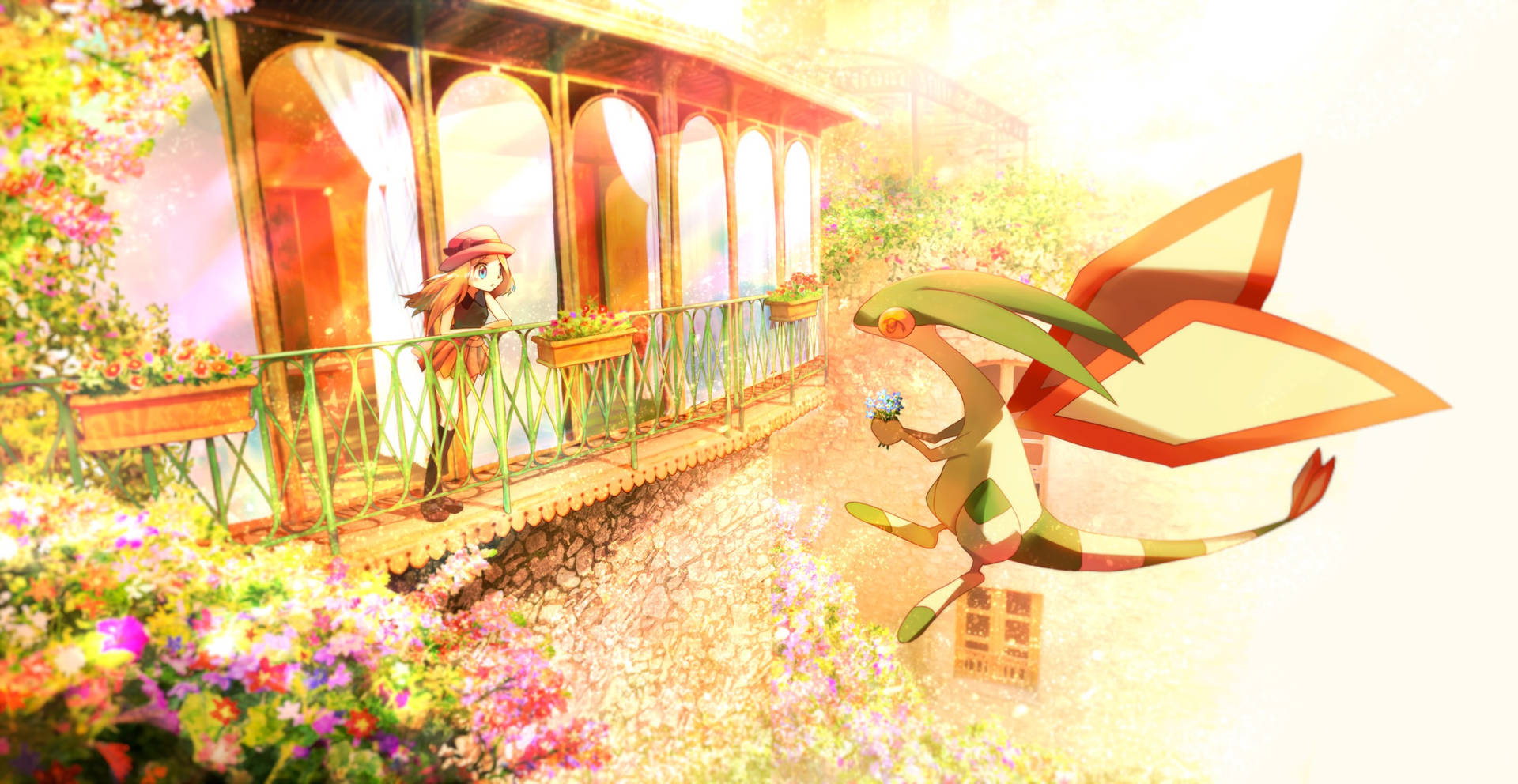 Flygon And Serena