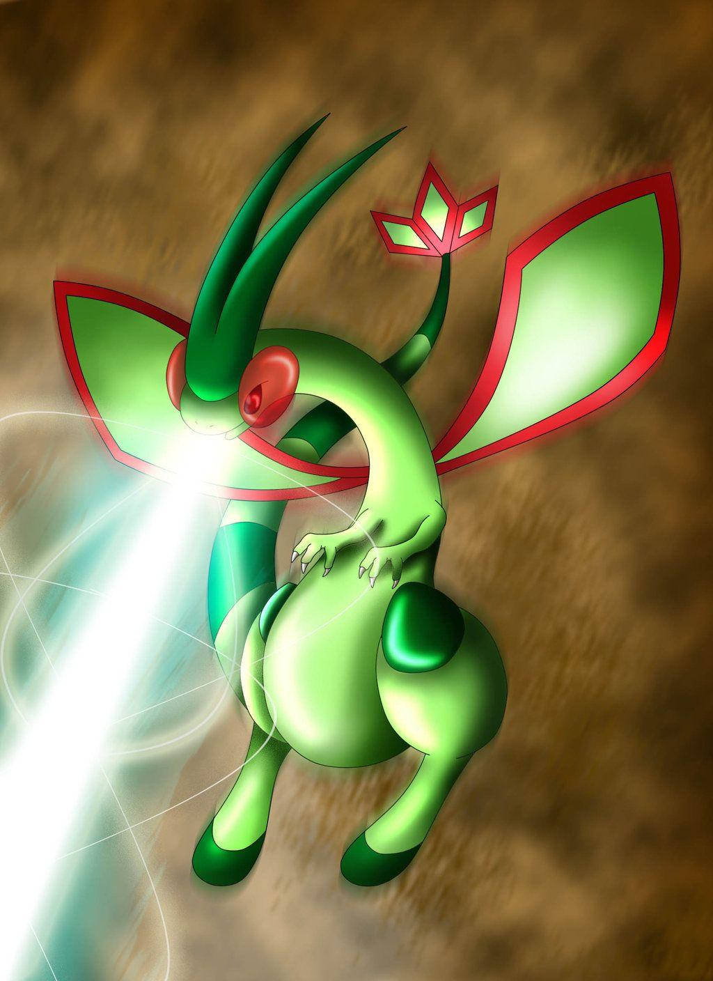 Flygon Attack Background