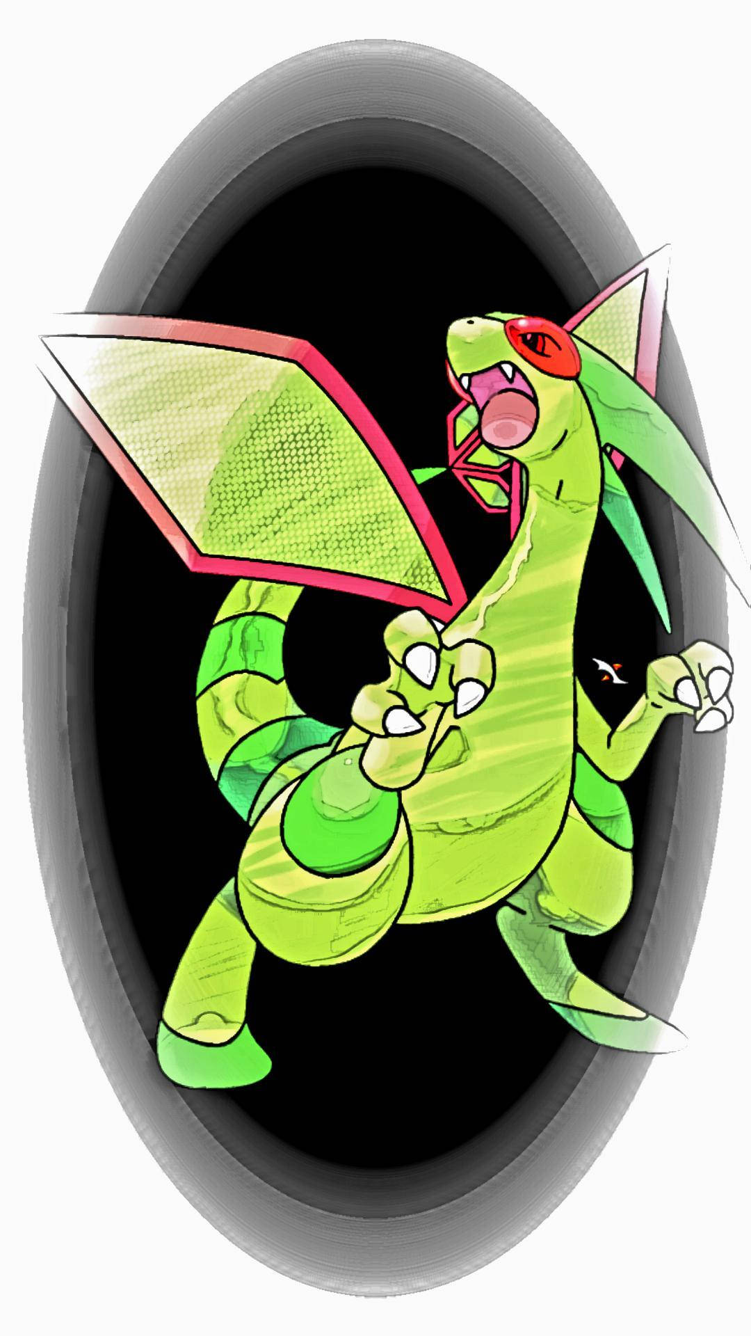 Flygon Roaring Background