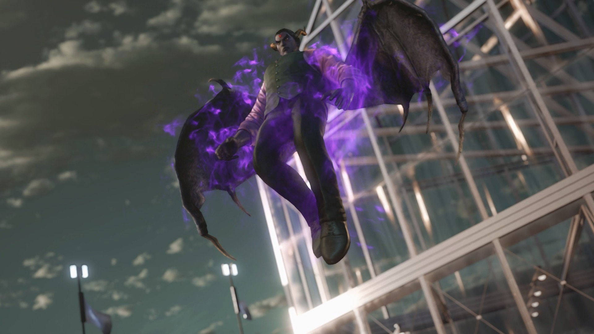Flying Devil Kazuya Mishima Background