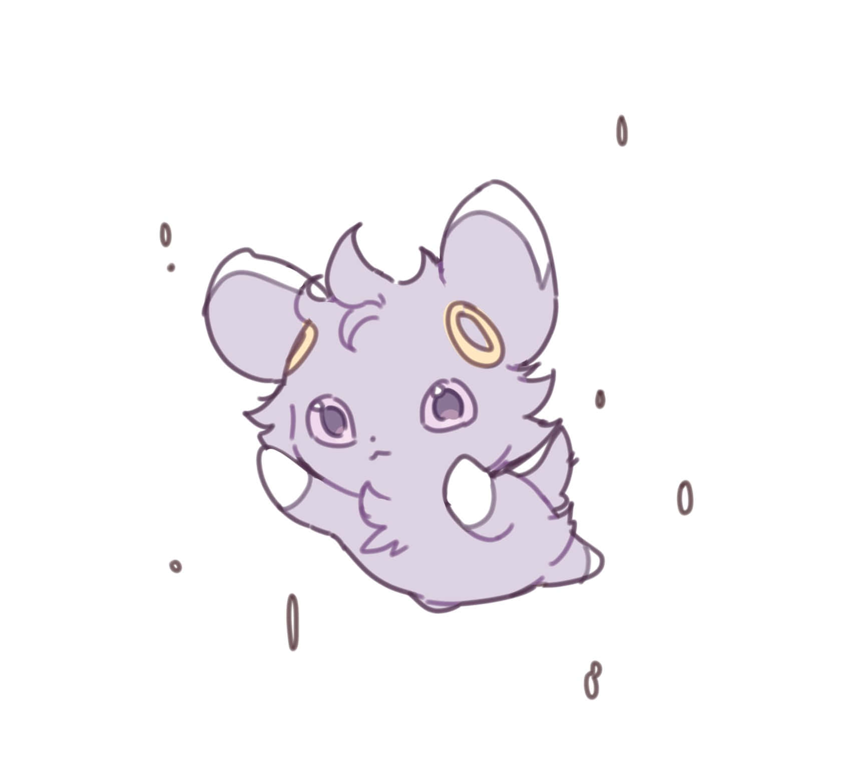 Flying Espurr Background