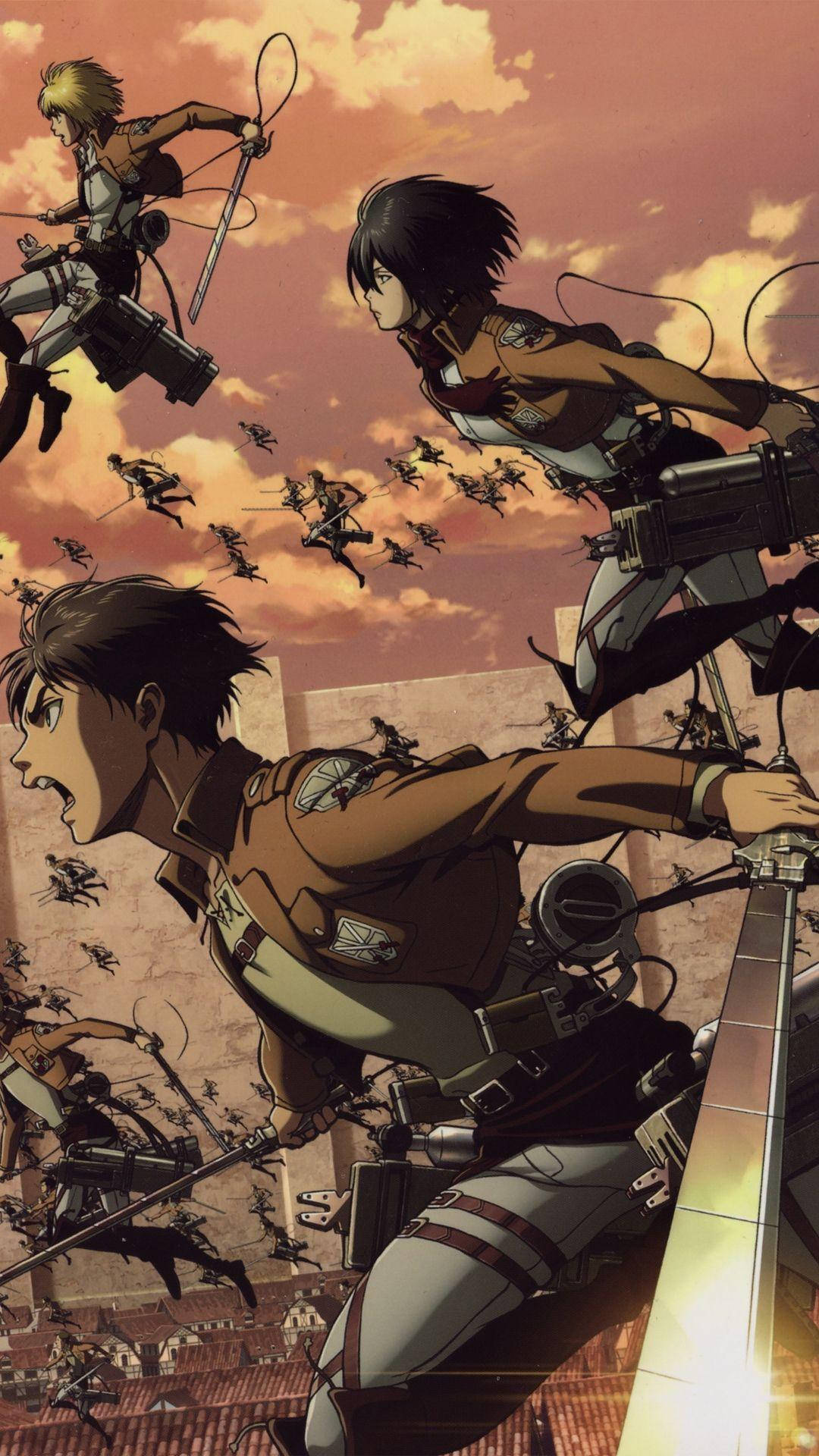 Flying Odm Gear Attack On Titan Iphone