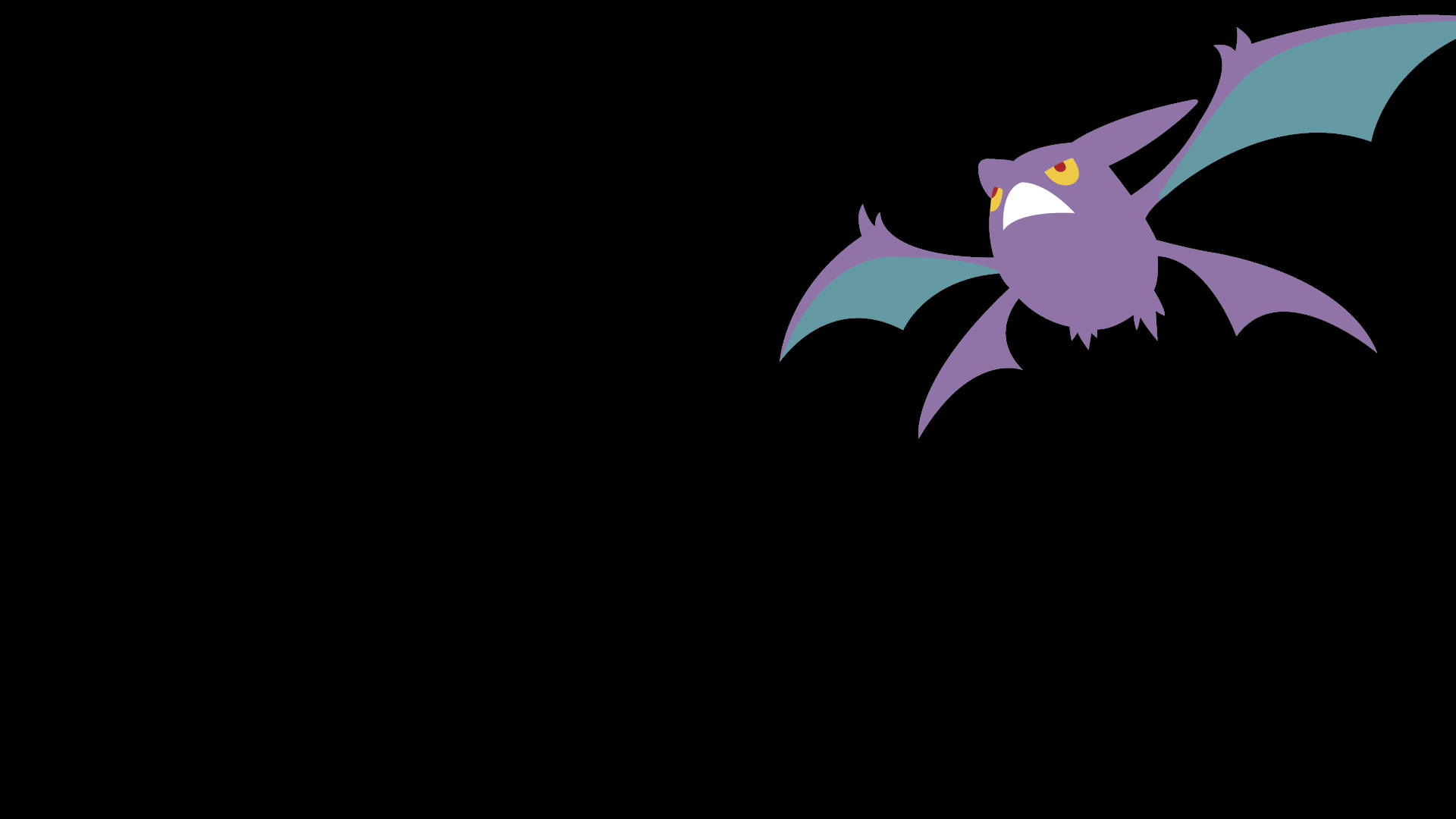 Flying Pokemon Crobat Background