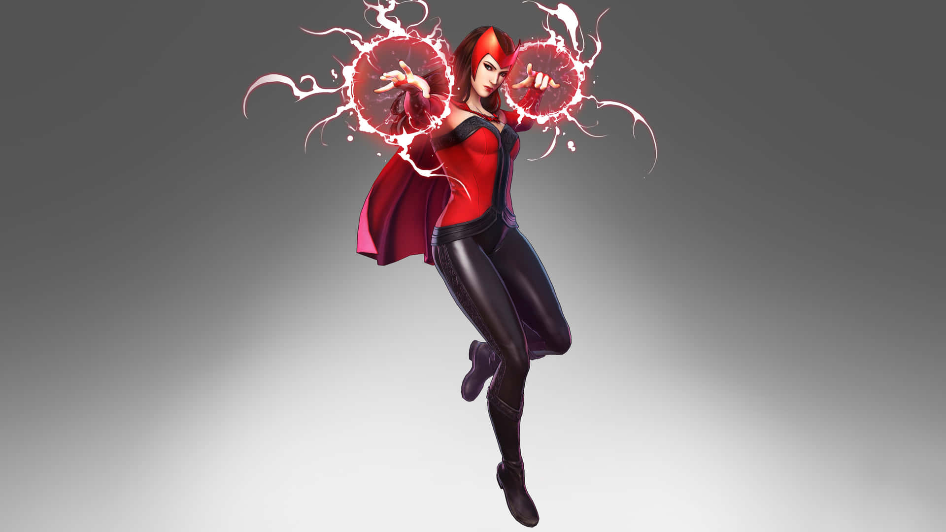 Flying Scarlet Witch 8k Background