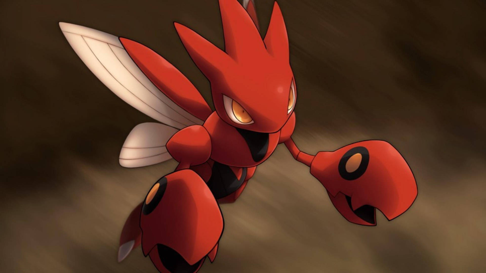 Flying Scizor Anime Background