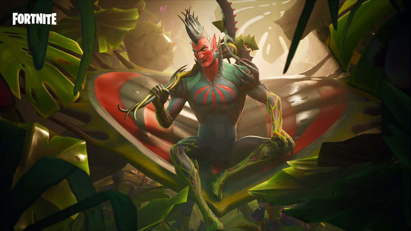 Flytrap Character Fortnite 1366x768 Background