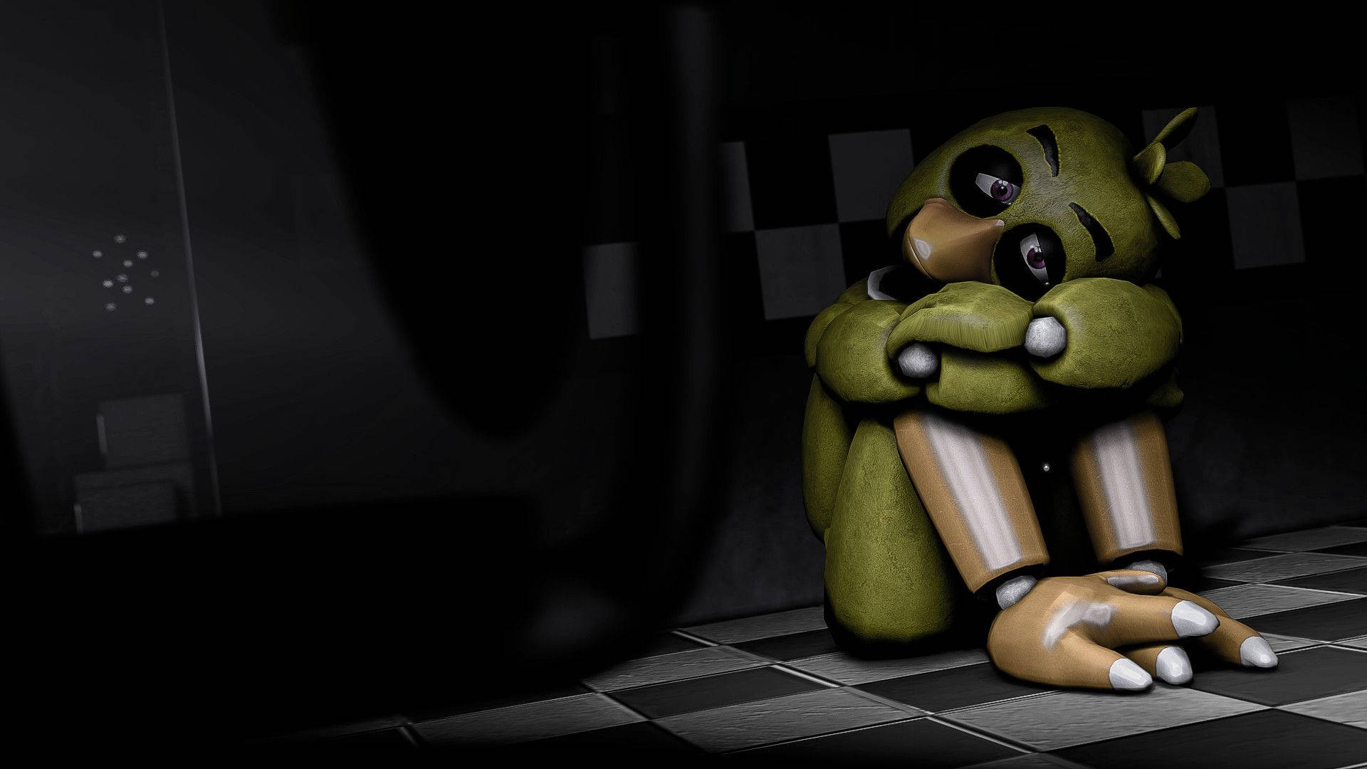 Fnaf Chica Looks At You Background