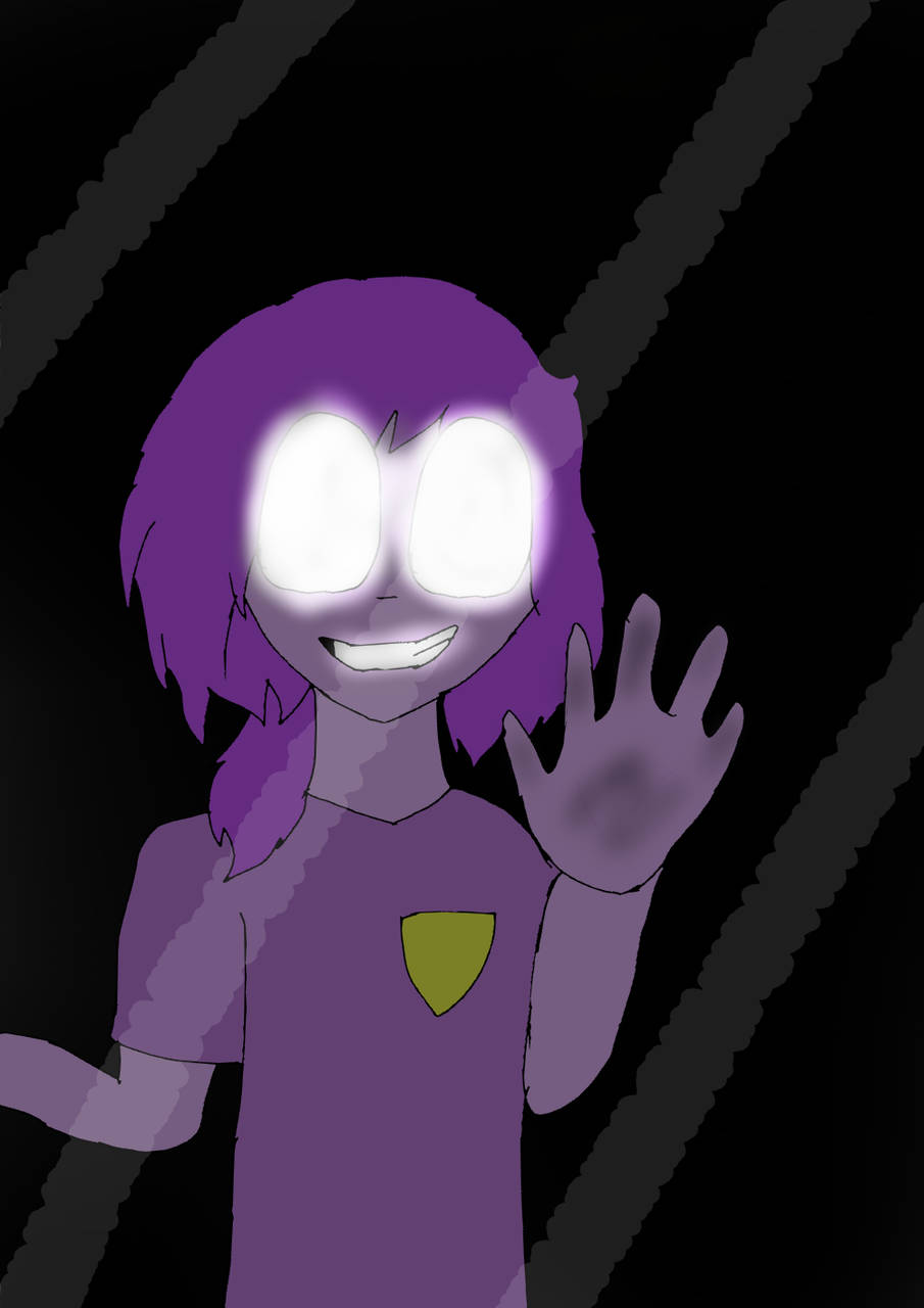 Fnaf Purple Guy Digital Sketch Background