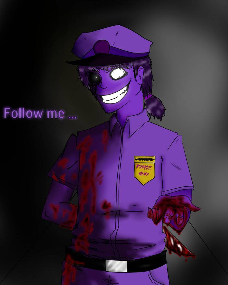 Fnaf Purple Guy Follow Me Background