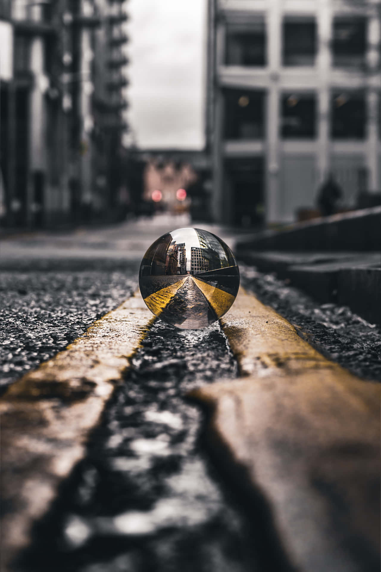 Focused Ball Background