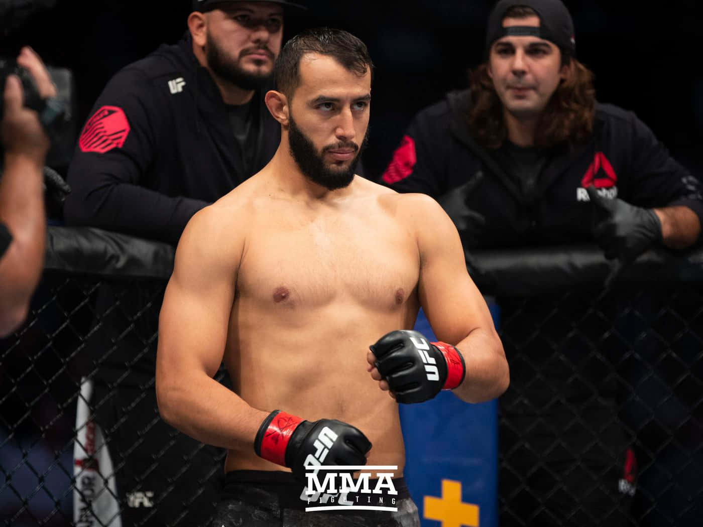 Focused M M A Fighter Preparation